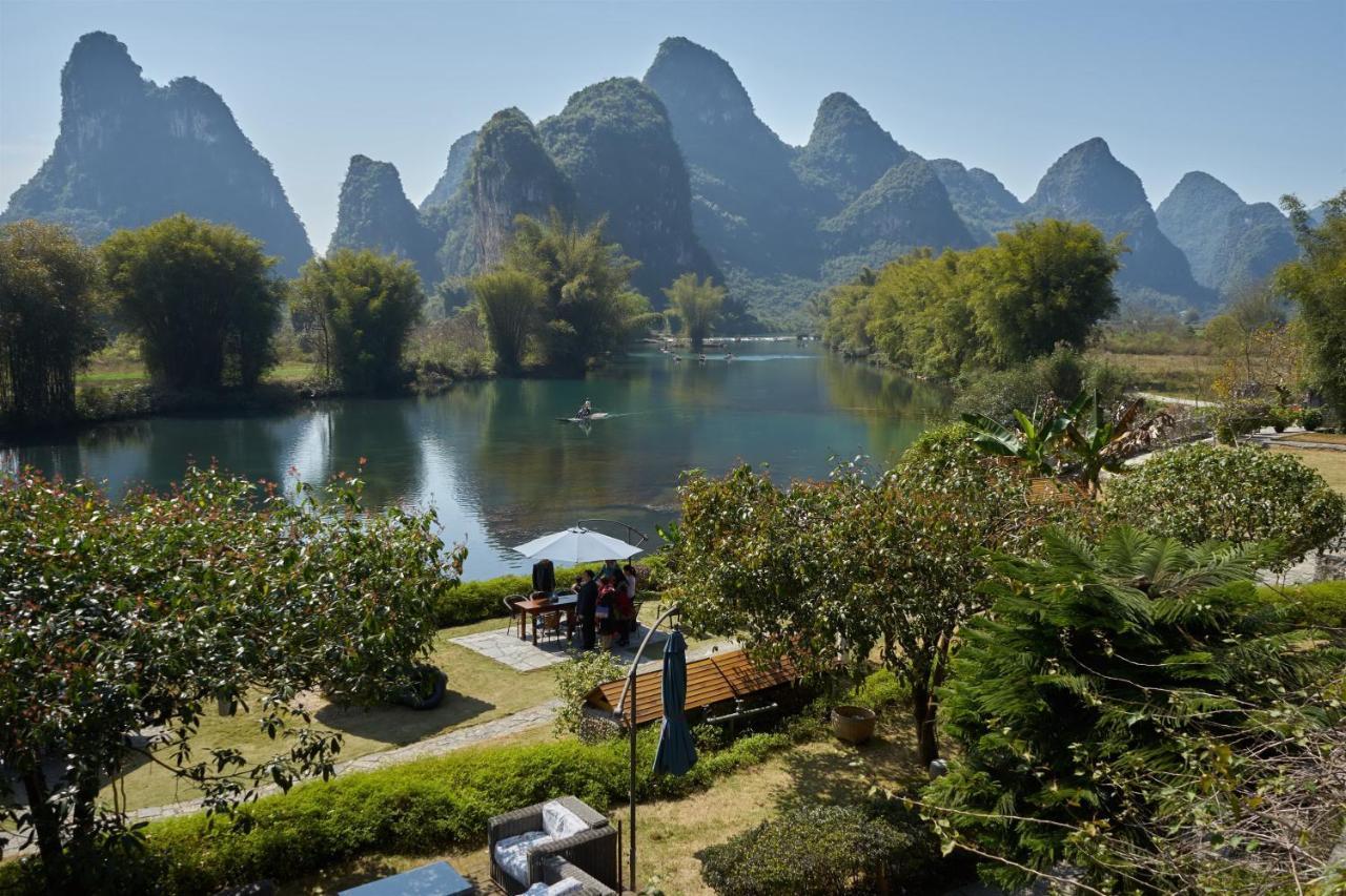 Yangshuo Mountain Retreat Hotell Exteriör bild