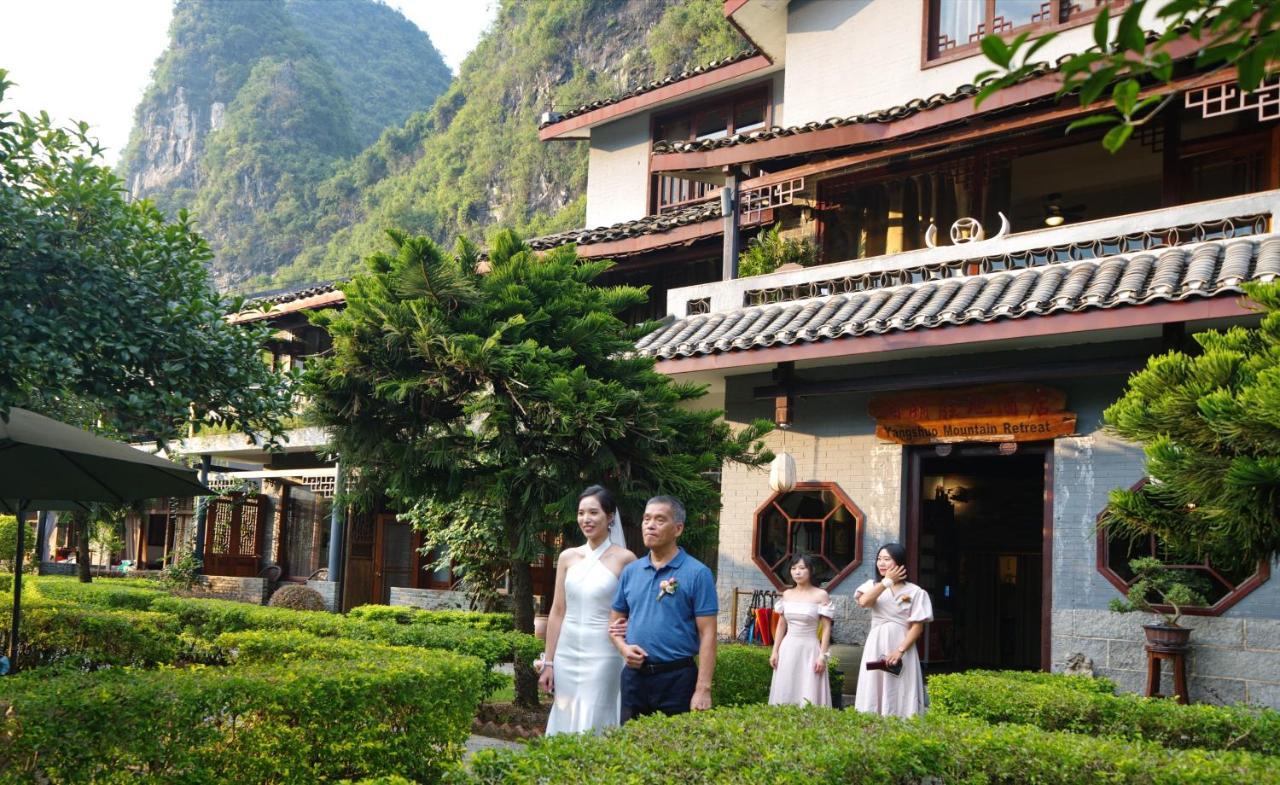 Yangshuo Mountain Retreat Hotell Exteriör bild