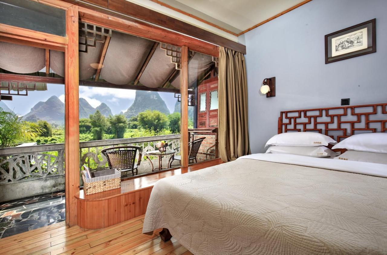 Yangshuo Mountain Retreat Hotell Exteriör bild