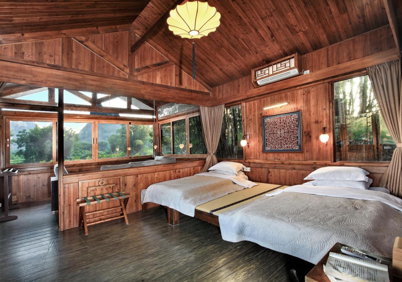Yangshuo Mountain Retreat Hotell Exteriör bild