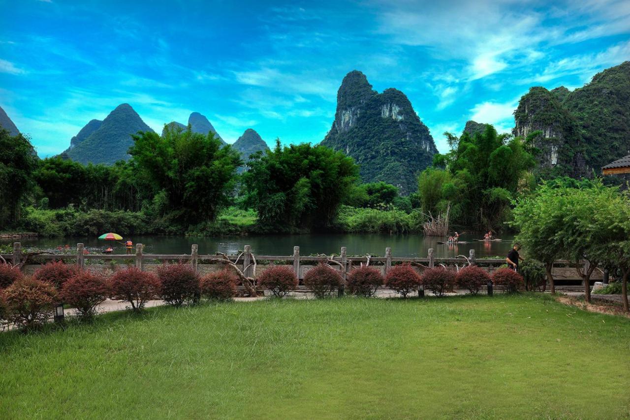 Yangshuo Mountain Retreat Hotell Exteriör bild