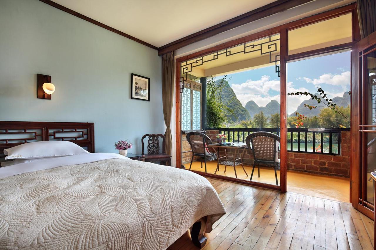 Yangshuo Mountain Retreat Hotell Exteriör bild