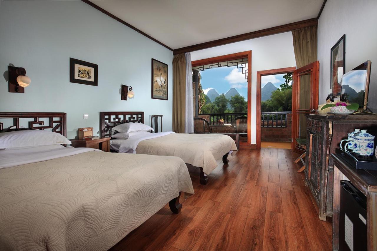 Yangshuo Mountain Retreat Hotell Exteriör bild