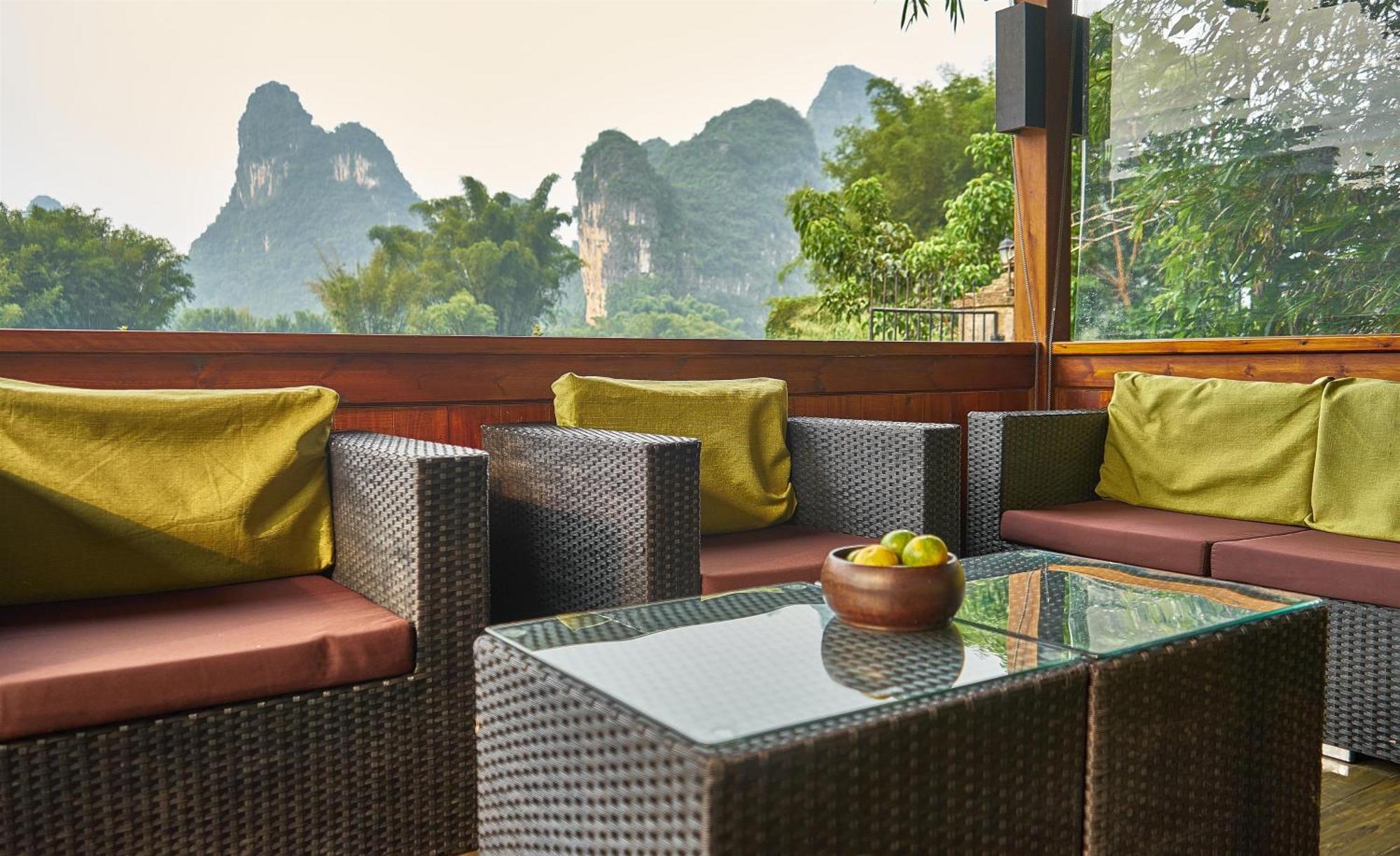 Yangshuo Mountain Retreat Hotell Rum bild