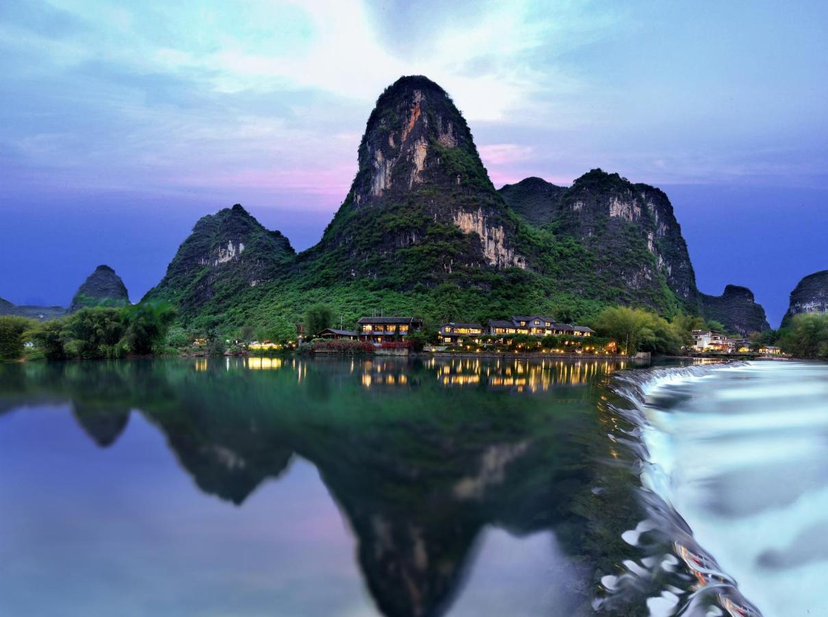 Yangshuo Mountain Retreat Hotell Exteriör bild