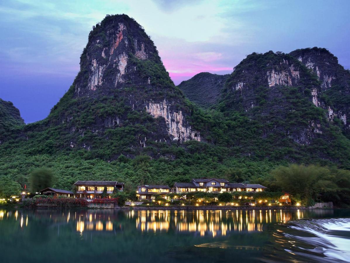 Yangshuo Mountain Retreat Hotell Exteriör bild