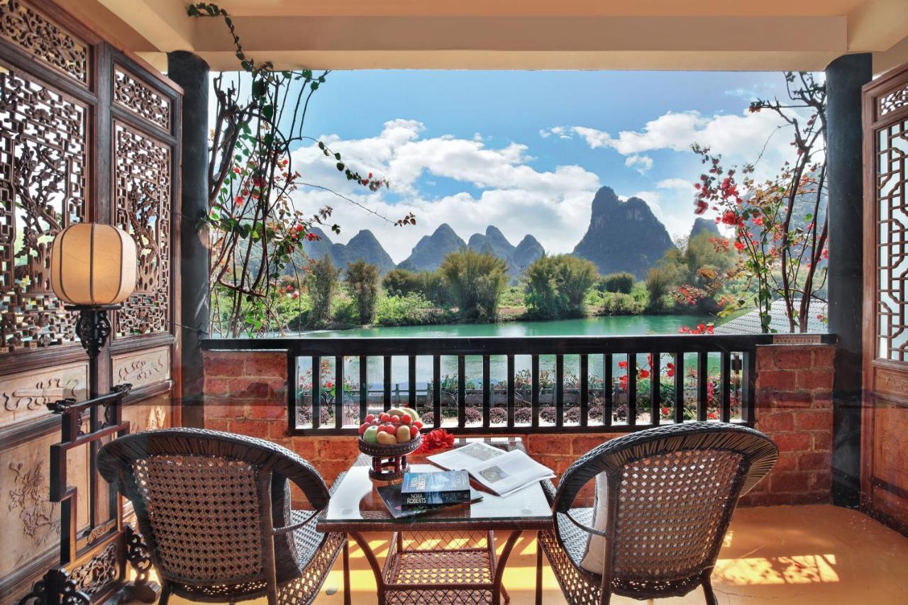 Yangshuo Mountain Retreat Hotell Exteriör bild