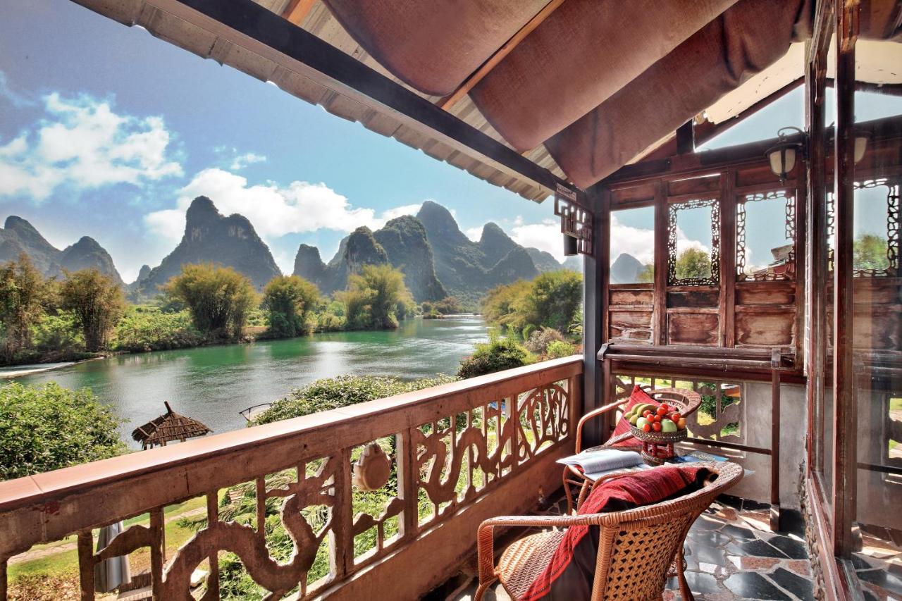 Yangshuo Mountain Retreat Hotell Exteriör bild