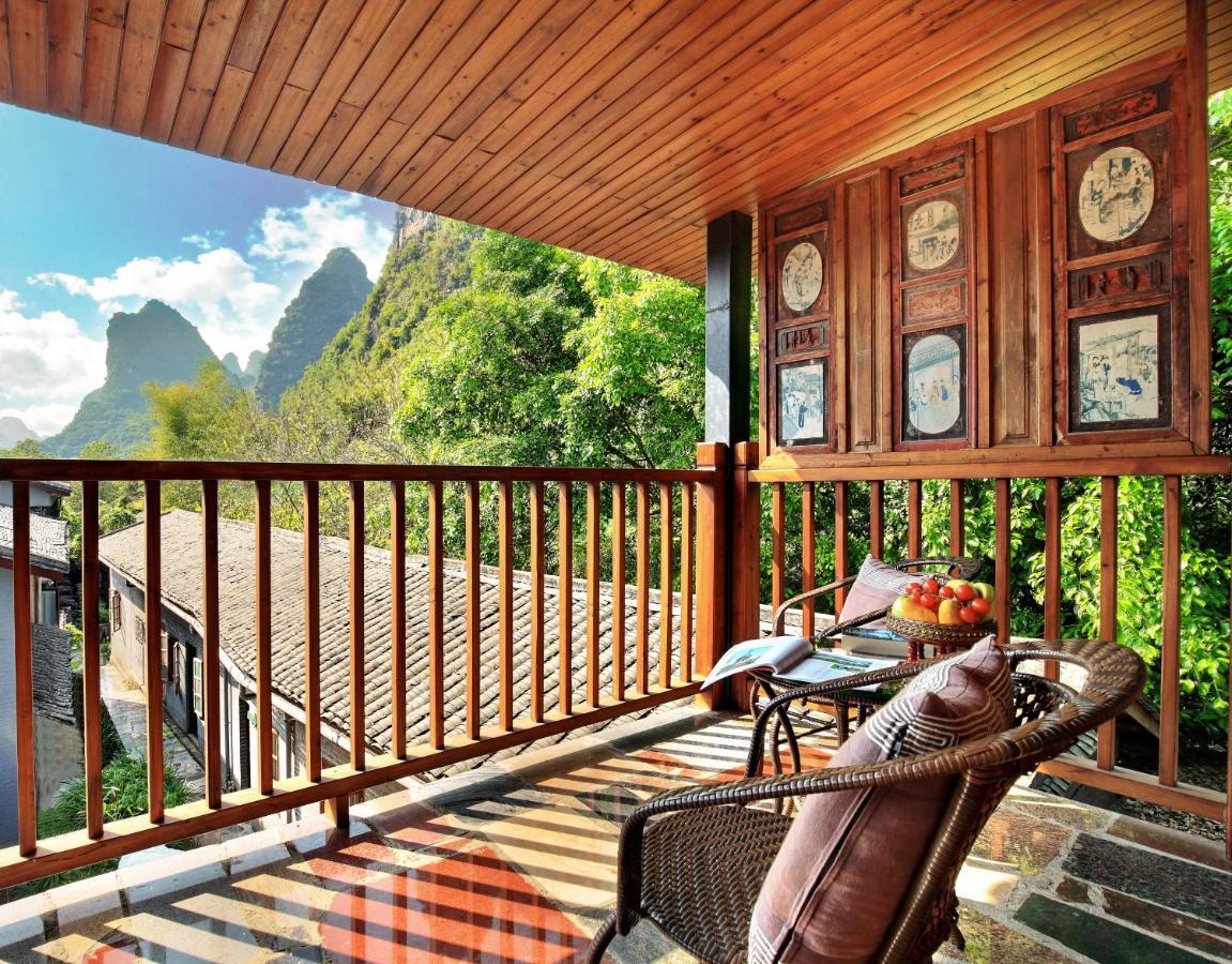 Yangshuo Mountain Retreat Hotell Exteriör bild