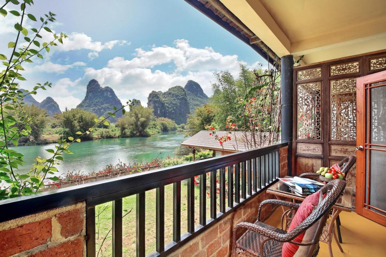 Yangshuo Mountain Retreat Hotell Exteriör bild