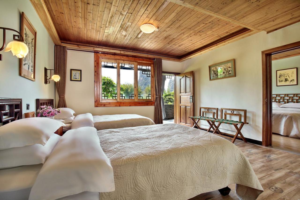 Yangshuo Mountain Retreat Hotell Exteriör bild
