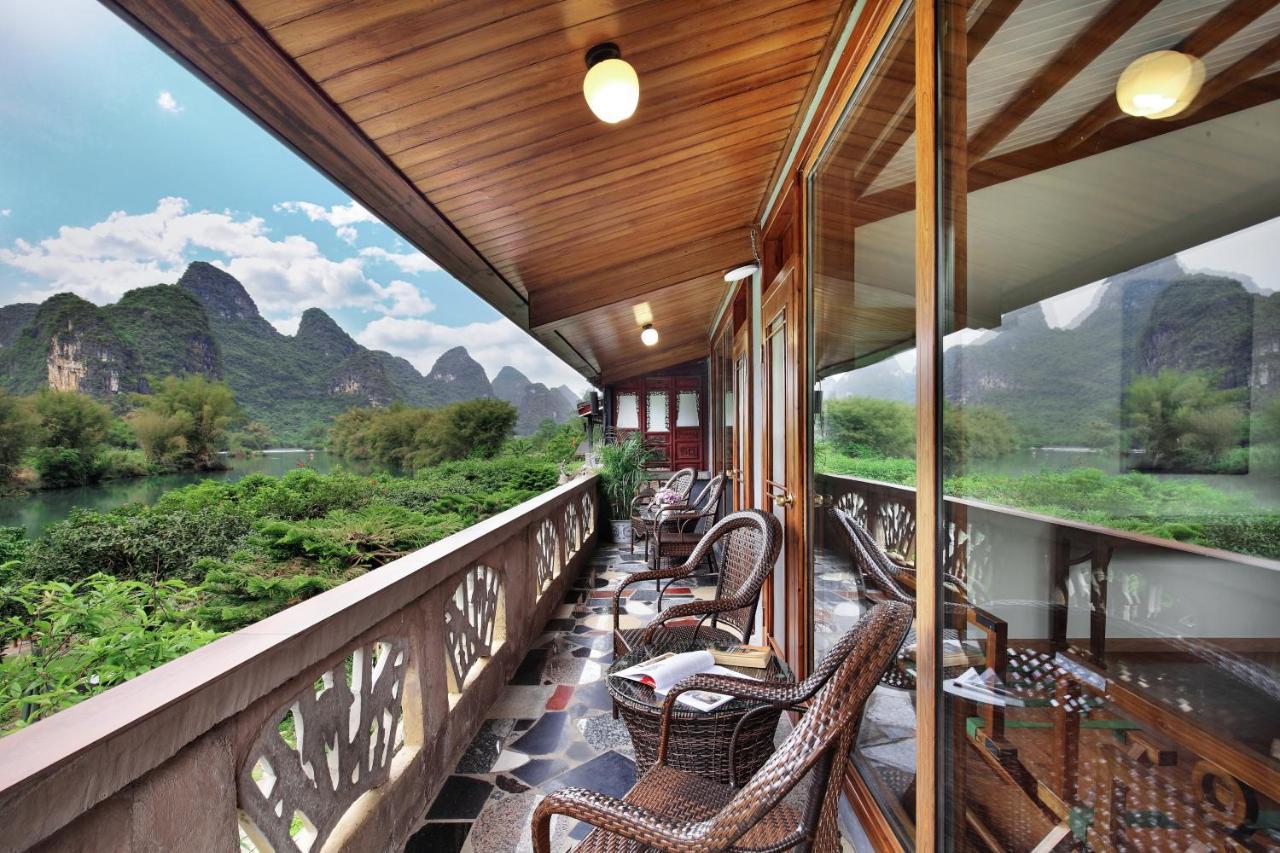 Yangshuo Mountain Retreat Hotell Exteriör bild