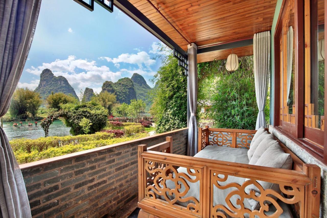 Yangshuo Mountain Retreat Hotell Exteriör bild