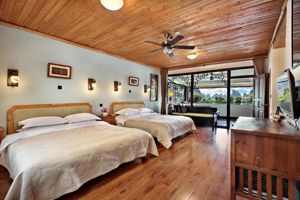 Yangshuo Mountain Retreat Hotell Exteriör bild